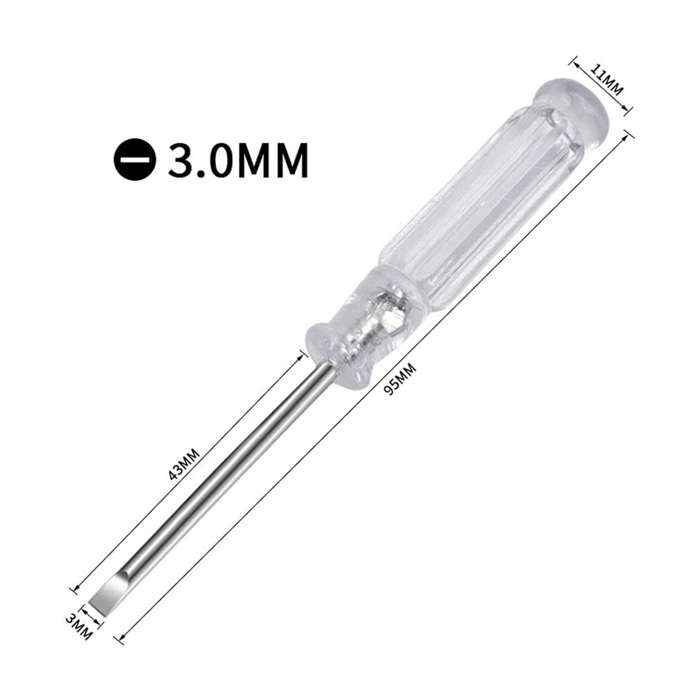 Precision Small Screwdriver Tool Set Mini Slotted and Cross Screwdrivers