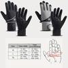 Winter Touch Screen Protector Warm Gloves for Unisex Outdoor Skiing Hiking Thick Velvet Full Finger Gloves Cycling Running Warm