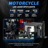 Two-Color Motorcycle Spotlight Waterproof Automotive Headlamps  Motorcycle Work