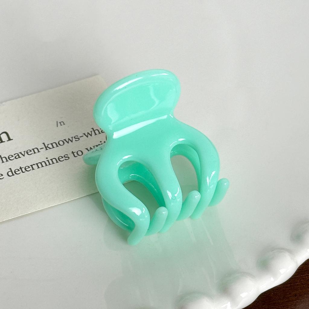 Retro Acetate Hair Claw Clips Sweet Small Hairpins Crab Clamp Barrettes for Womens Girls Trendy Ponytail Holders Party Accessory