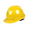Capacete de Segurança Amarelo em V Respirável de ABS