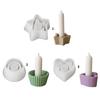 DIY Silicone Candle Holder Molds Handy Silicone Striped Candle Holder Molds For Artistic Home Decoration Projects