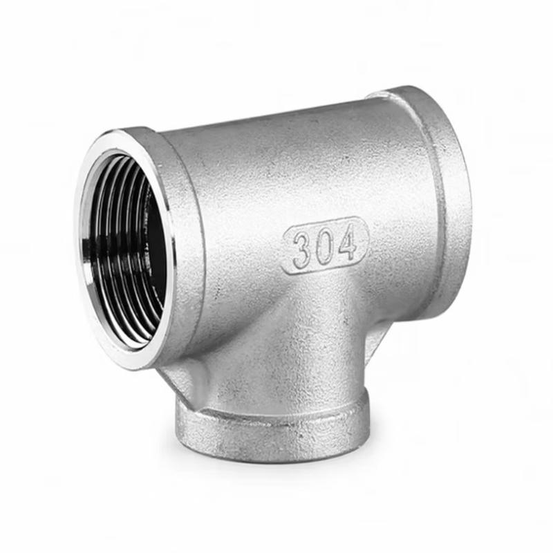 304 Stainless Steel Female Thread Tee Joint