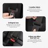 wszm6 Anti-noise Seatbelt Buckle Protection Sleeve Car Accessories for Mitsubishi ASX Triton Outlander Sport Pajero Montero Lancer 10
