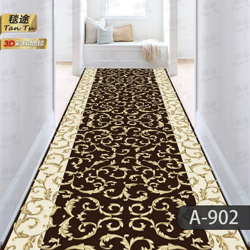 

Luxury Corridor Runner Carpet Long Strip Rug for Hallway Living Room Home Aisle Floor Mat Entryway Decor 60X100CM 23.6x39.3in