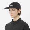 Salomon LOGO 5 PANEL Outdoor Deep Black Cap, Unisex, L/XL Sizes, (LC2681800)