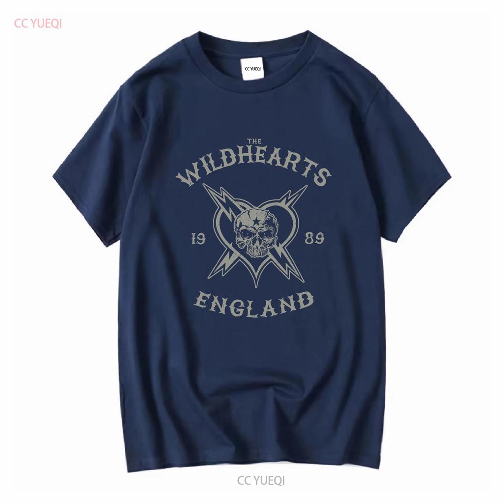 Vintage The Wildhearts England Since 1989 Rock Band Black Men s T Shirt Size M vintage Washed Breathable Soft Stylish Slightly