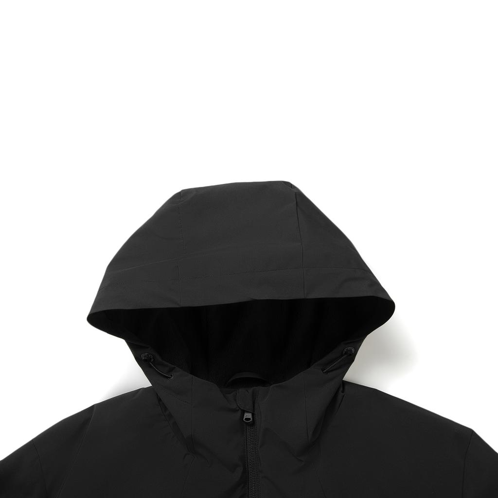 Li-Ning Fitness Series Windproof Water-Repellent 3D Hooded Logo Windbreaker Men Outerwear AFDVG61-1