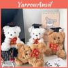 Adorable Plush Teddy Bear With Graduation Cap Perfect For Exams And Celebrations