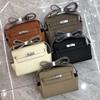 The first layer of cowhide TOGO cowhide KL bag women's versatile retro mailman bag spring senior feeling shoulder messenger bag
