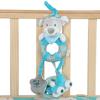 Kids Baby Bed Crib Cot Stroller Plush Toy Blue Dog