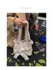 2025 Autumn/Winter Plush Bow Shoulder Bag - Sweet, Versatile, Multi-color Handbag