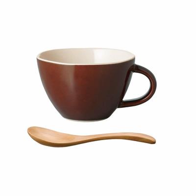 Hokkuri Suppentasse 16475 Braun (KINTO)