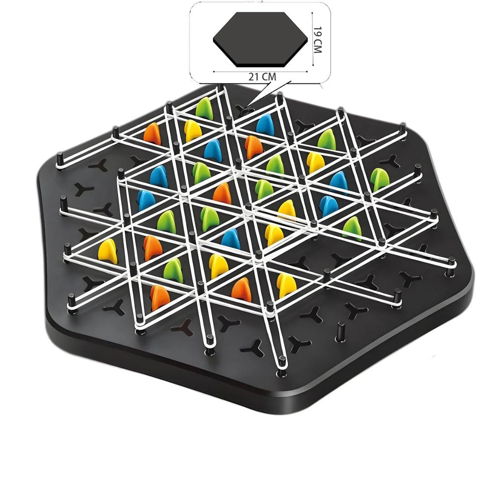 Non-Toxic Chain Triangle Chess Splendor Duel Board Game Strategy Game For Kids And Adults Fun Family Game Logic Chess Track Tables Game