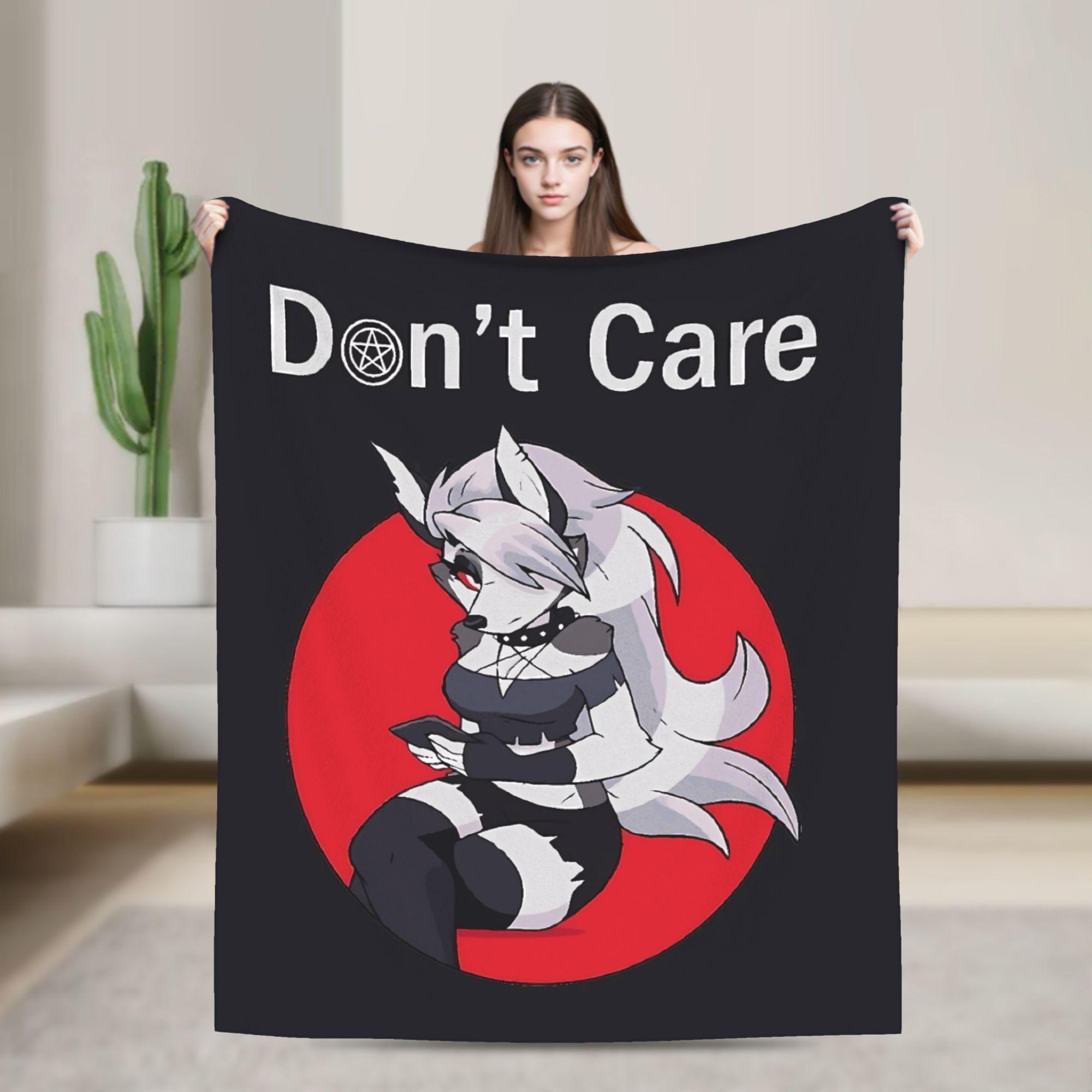 Soft Warm Blanket Decorative Helluva Boss Loona Throw Blanket  Flannel Bedspread For Outdoor Aesthetic Sofa Bed Cover 130x150cm