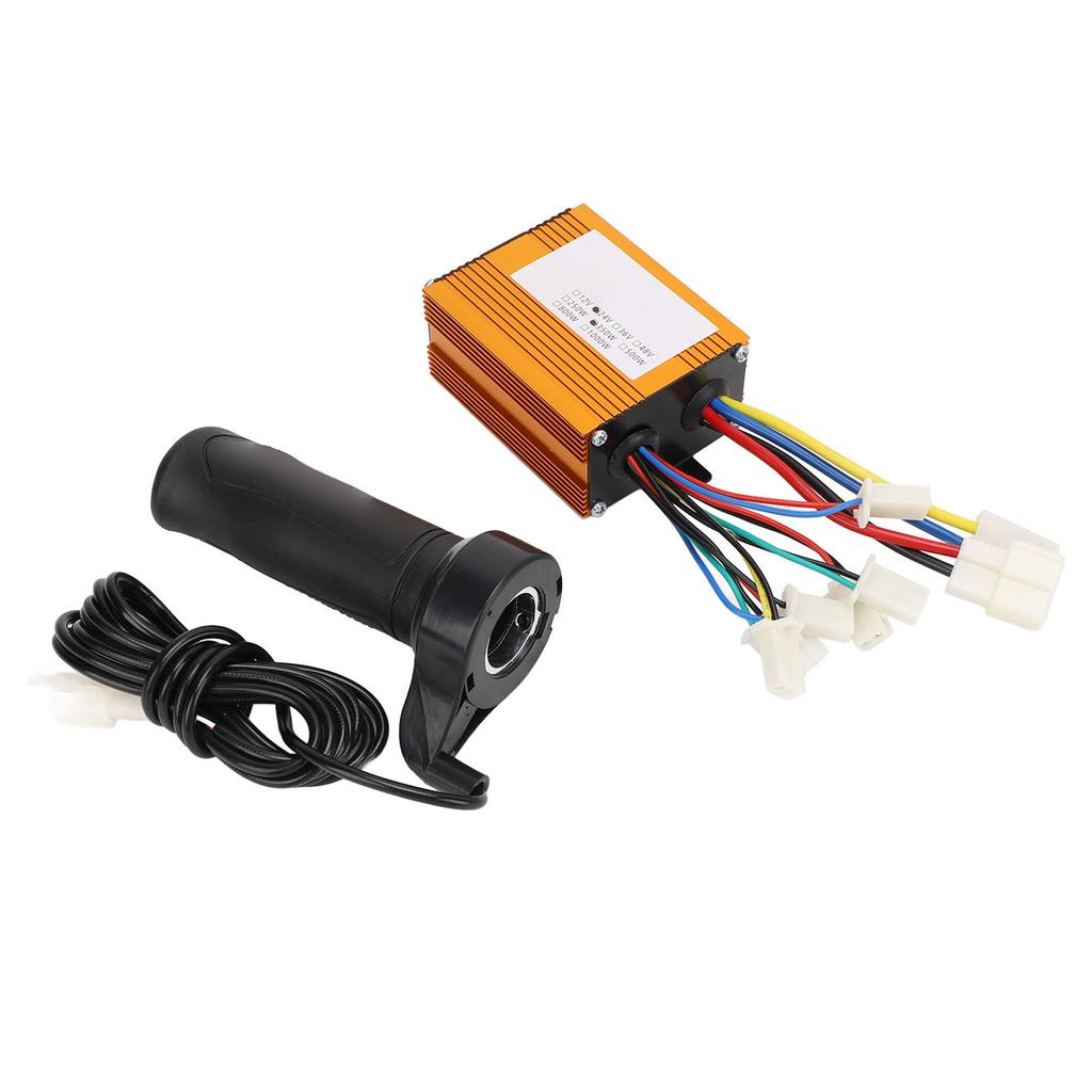 Bürstenmotor Geschwindigkeitsregler und Gasgriff Set 24V 350W für Elektrische Dreiräder
