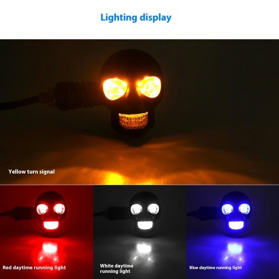 2/4Pcs Clear Turn Signal Light Long-Lasting Performance Easy Installation Universal