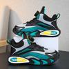 Kids Running Shoes With Rotating Buckle Closure Breathable Mesh Upper Boys Girls