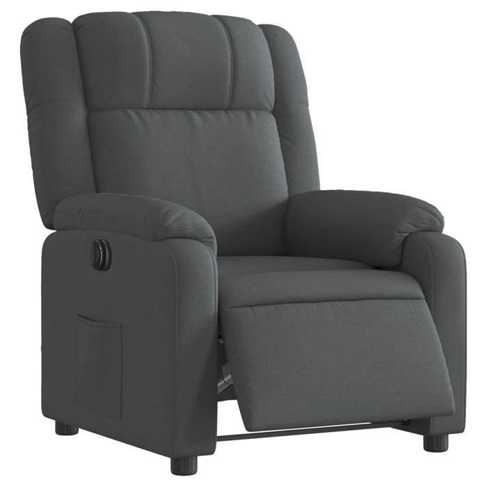 VidaXL Electric Recliner, Relaxation Chair with Adjustable Backrest and Footrest, Living Room Seat, Modern, 3205179