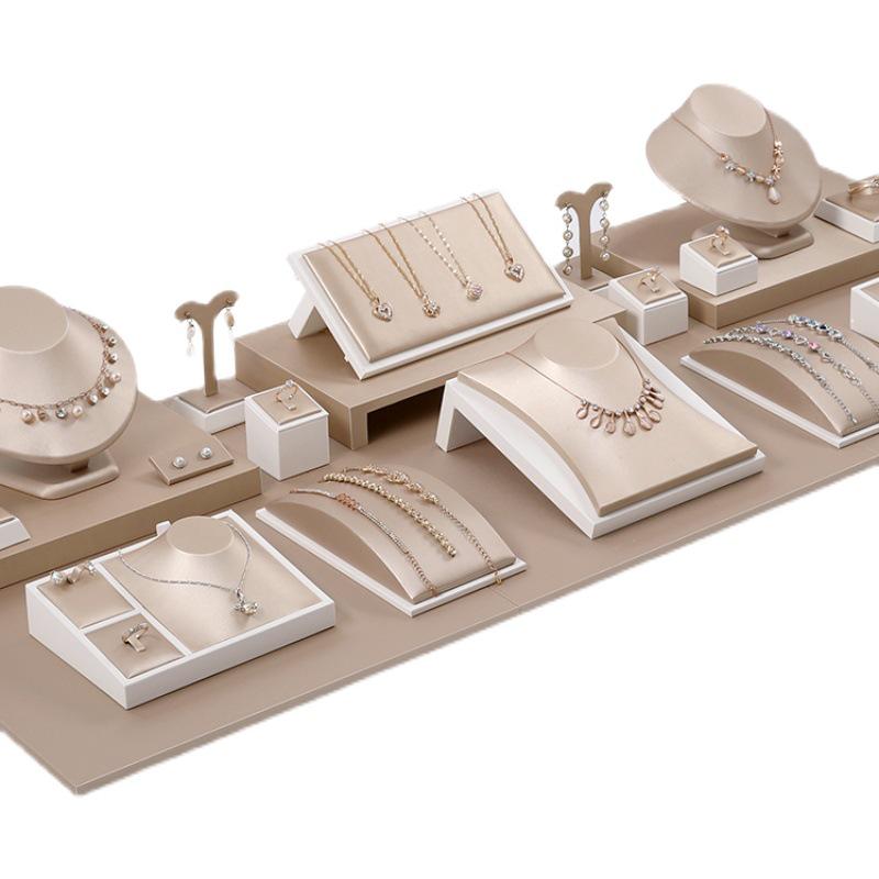 Jade Jewelry Display Stand for Earrings, Necklaces, and Bracelets