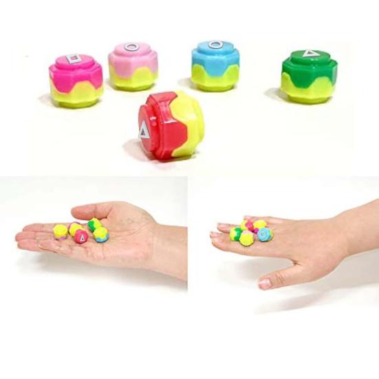 5/10 Stück Koreanisches traditionelles Steinfangspiel Hand-Auge-Koordinationstraining Jacks Stone Kinder Erwachsene Familienabend Party Kieselstein-Greifspielzeug