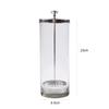 Barber Disinfectant Jar Comb Sterilization Tank Glass Disinfecting Canister Nail Tool Hairdresser Supplie Salon Sterilize Bottle