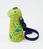 Skater 3D Stainless Steel Straw Water Bottle 370ml Vacuum Duplex Cold Storage Only Dinosaur Dinosaur SSH4D-A
