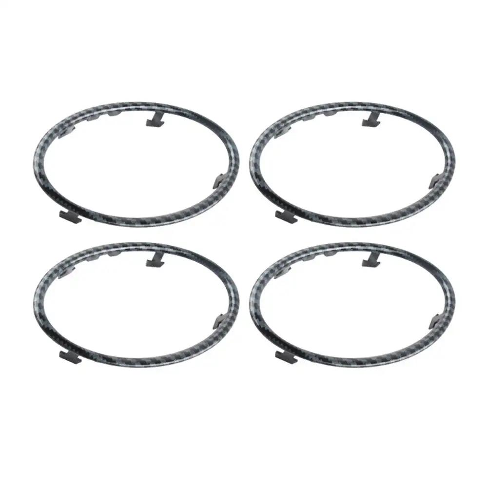 1PC/4Pcs Car Air Conditioning Trim Outlet Decoration Circle Ring Sticker For Ford Focus 2 MK2 2005-2013 Auto Accessories