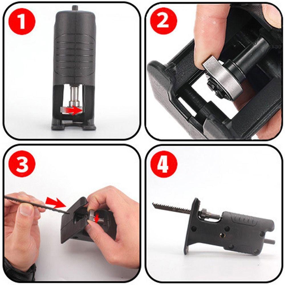 5 Pcs/Set Handhold Reciprocating Saw Adapter Reciprocating Saw Adapter Accessory  Carpenters