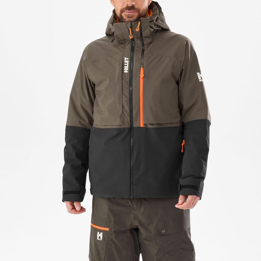 Millet Snowbasin Ski Deep Jungle Size M Jacket, MIV10198, Men's (New Logo),