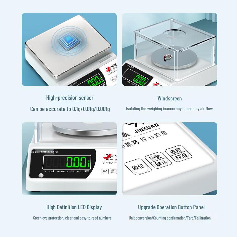 High Precision Electronic Laboratory Scale (CN Version)