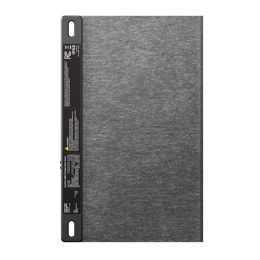 Photovoltaic Solar Panel Ecoflow EFSOLAR28W-P-S-TY-4-EU 27 W Foldable