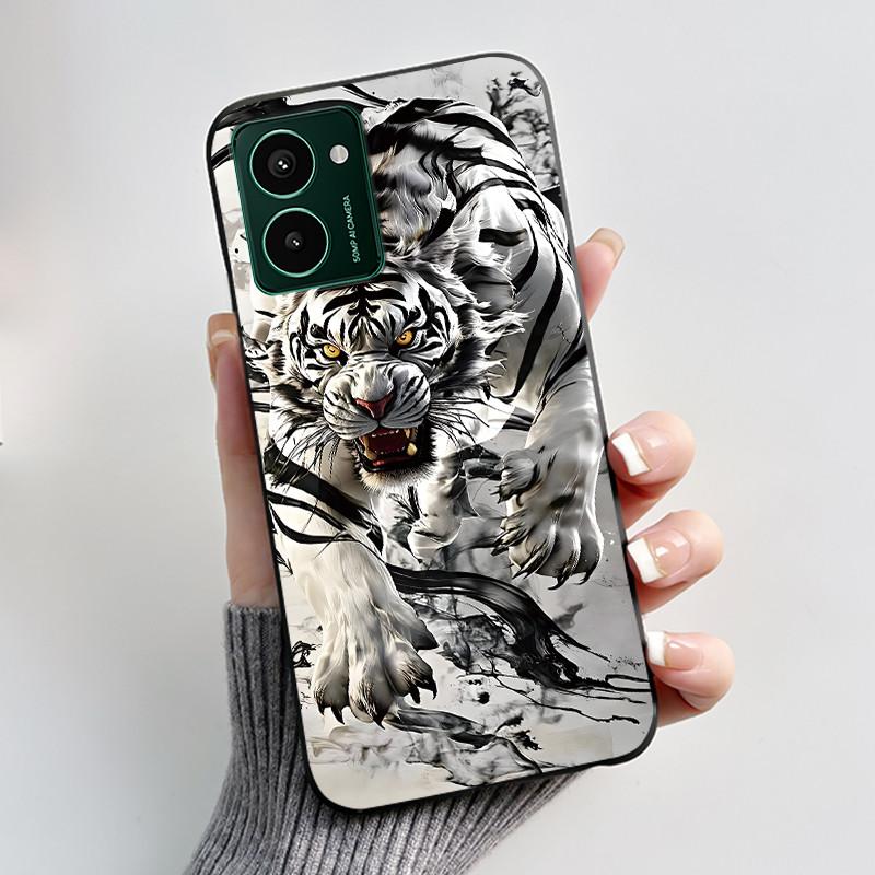 Weiche TPU Hülle für Nokia HMD Pulse Pro Pulse+ Plus Luxuriös Niedlich Liebe Hase Lustig Schwarzes Silikon Schutzhülle Rückseite Handyhülle