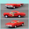 Classic Corvette Alloy Diecast Car Model With Inertia Drive For Play Display And