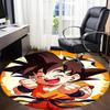 1pc Dragon Ball Goku Power Office Round Area Rug, Under Office Chairs Bedroom Living Room Home Decor, Available in Various Sizes
