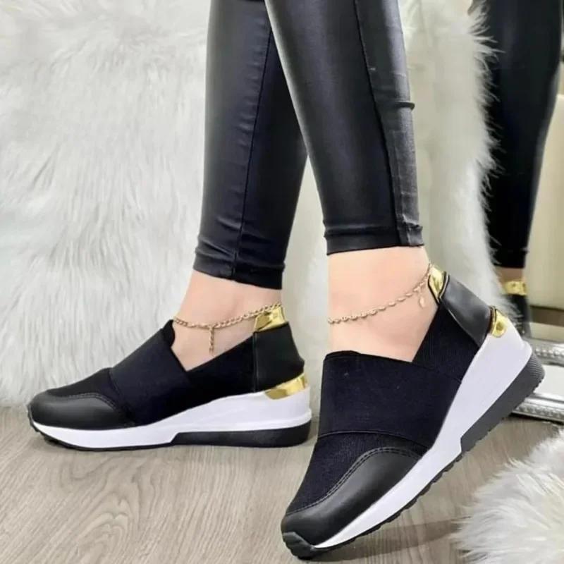 Fashion Women Sneakers 2024 New Outdoor Casual Sneakers Women Mesh Lightweight Breathable Non-slip Flat Designer Shoes for Women