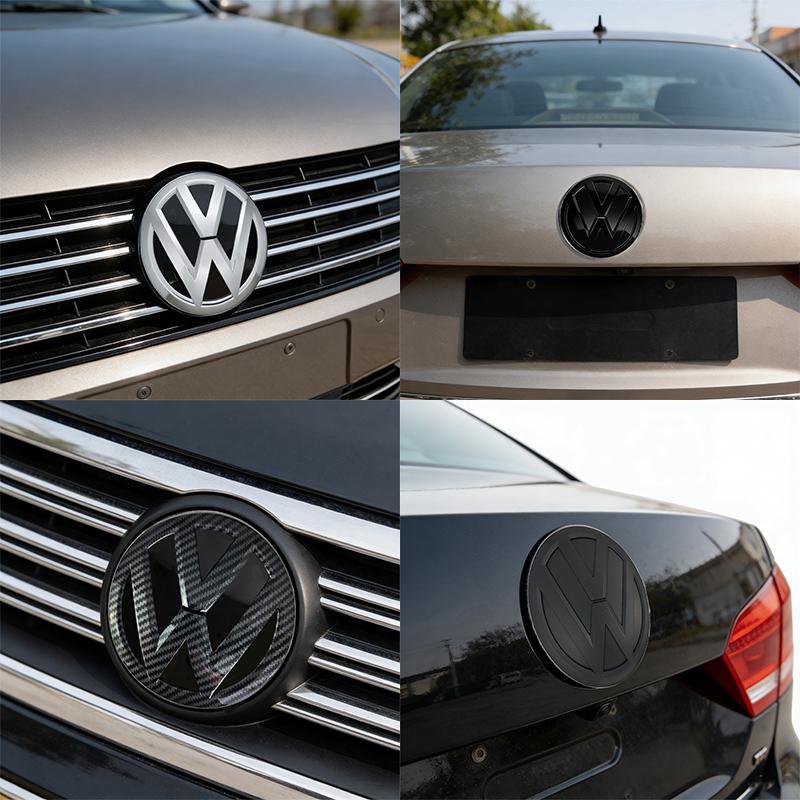 148mm 99.5mm ABS Emblem Car Front Hood Rear Boot Tailgate Bonnet Logo Sticker For Volkswagen PASSAT B6 B7 2011-2015 Accessories
