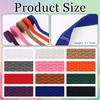 12 StüCke 36M Baumwolle Gurtband 20Mm Breit SchräGband Canvas BaumwollbäNder Polypropylen GurtbäNder Nahtband Zum NäHen FüR Ruck