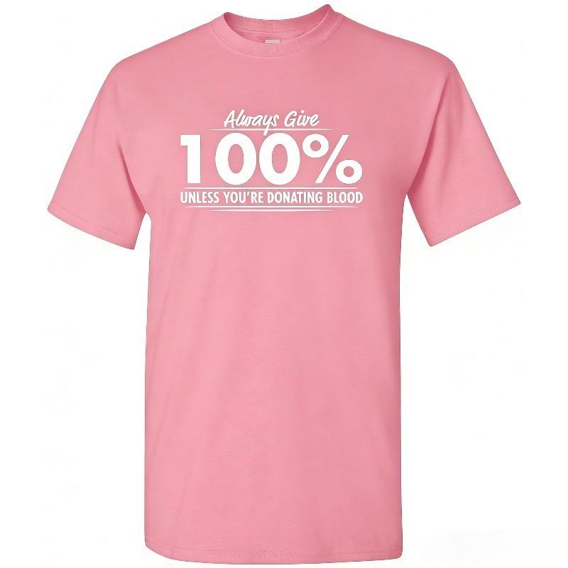 Mens T-Shirts Funny Streetwear Comfortable Vintage Breathable Fabric Simple Stylish Sweat Absorbent Durable Stitching Tee Unisex