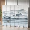 Pansheng Chinese Style Folding Room Divider Screen
