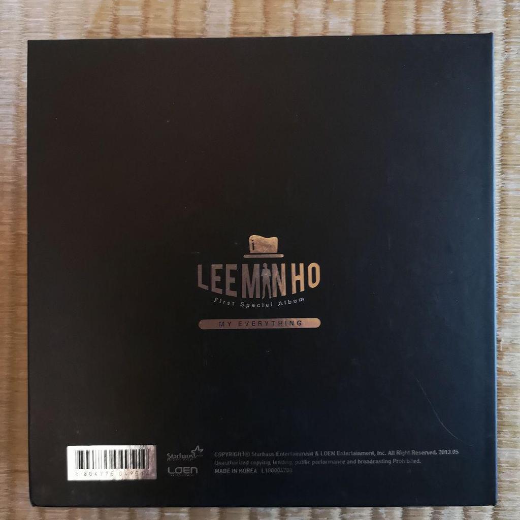[USED] Lee Min Ho MY EVERYTHING First Special Album
