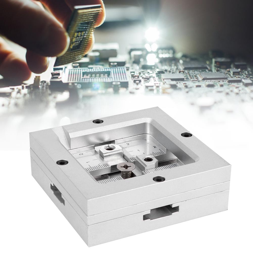 BGA Reballing Station Universal Fix Oțel Plasă Stencil Lipire Aluminiu Aliaj Kit HT?80H