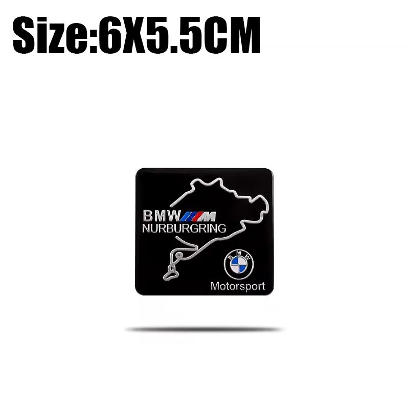 3D Aluminum Car Styling Sticker Body Trunk Decoration Decal Accessories For BMW G80 G06 G07 G42 G14 G15 G16 F82 F20 F21 F83 M2 M
