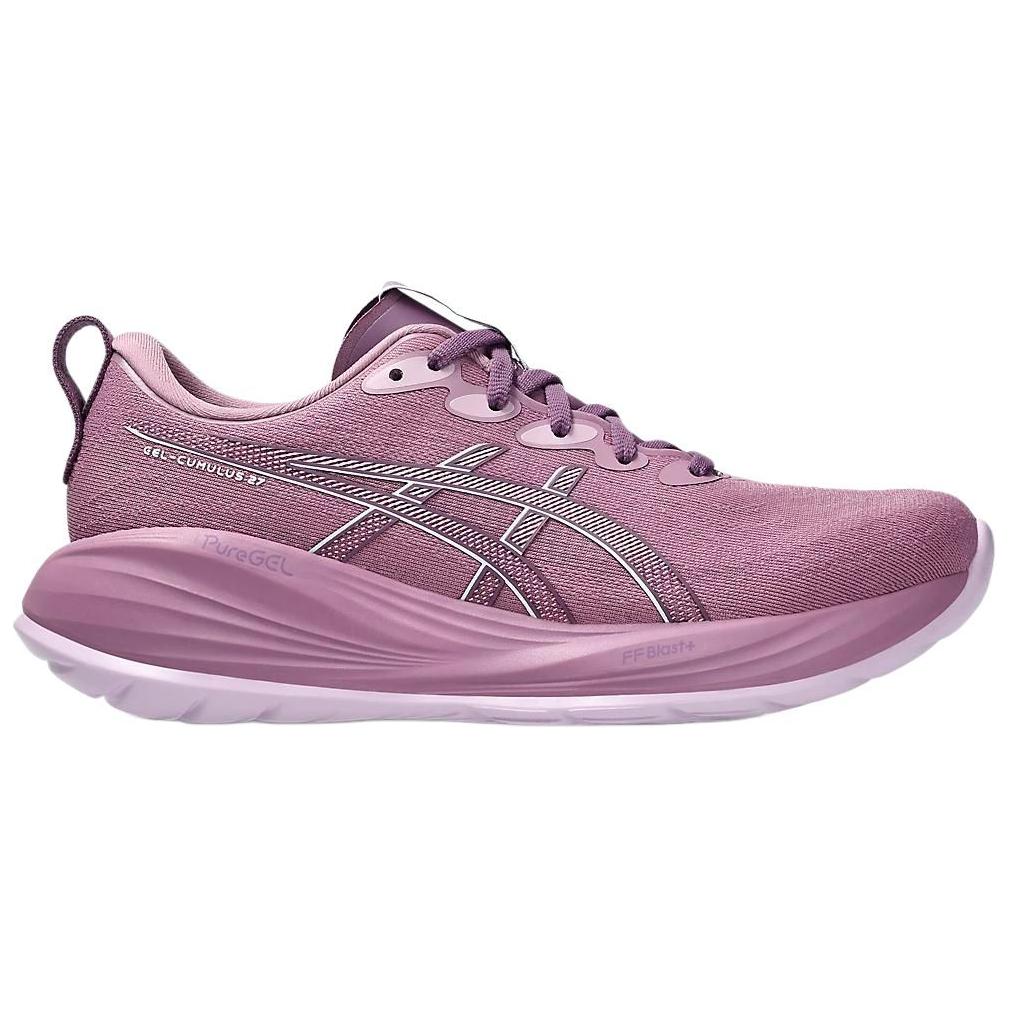 New Asics Anti Slip Wear Resistant Low Top Running Shoes Women's Fuchsia 1012B772-500