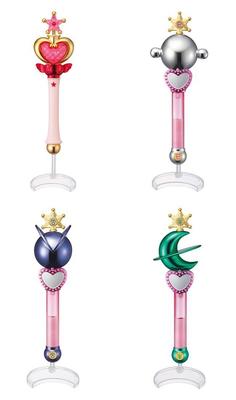 Sailor Moon Sailor Moon Bastão Vara 3 Conjunto Completo de 4 & (Tipos completos)