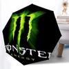 Printed Monster Energy LOGO Printed Folding Umbrella,Outdoor,Leisure,And Travel Umbrella,Durable Umbrella Fabric,Birthday And Holiday Gift