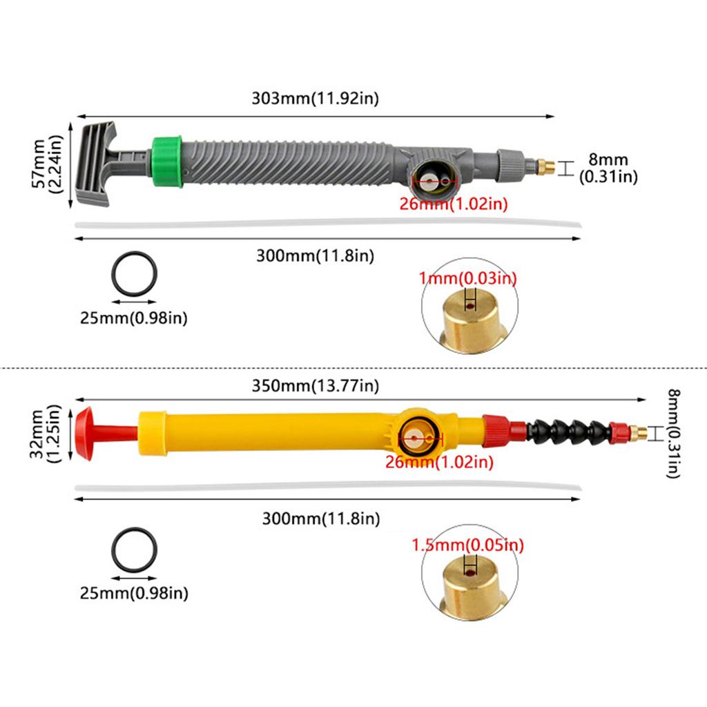 Manual High Pressure Air Pumps Sprayer Adjustable Garden Watering Can Nozzle Outdoor Garden Watering Agriculture Tool