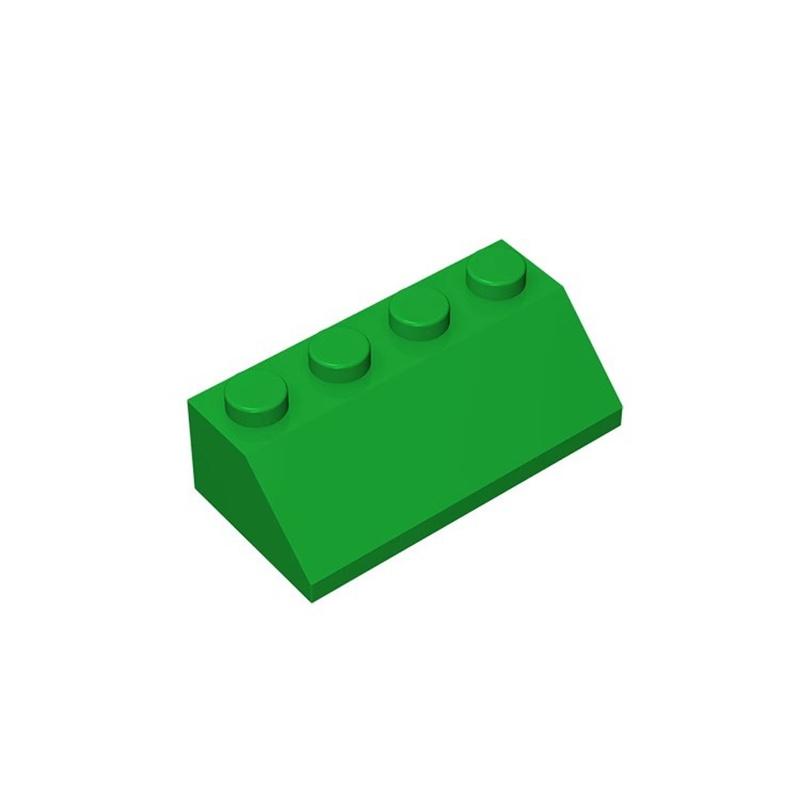50g / 25Pcs 3037 2x4 Sloping Construction Brick My Own Creation Roof Add-Ons Fitting Including Brick Creativity Children Toy Assembly