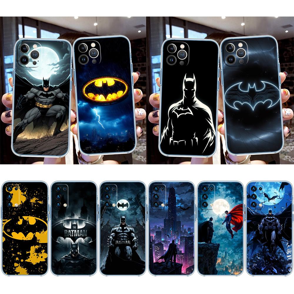 NH7 Batman Transparent Phone Case for LG K22 K30 K40 K40S K41 K42 K50 K50S K51 K51S K52 K61 K62 K71 K92 Q60 Q61 V40 V50 V60