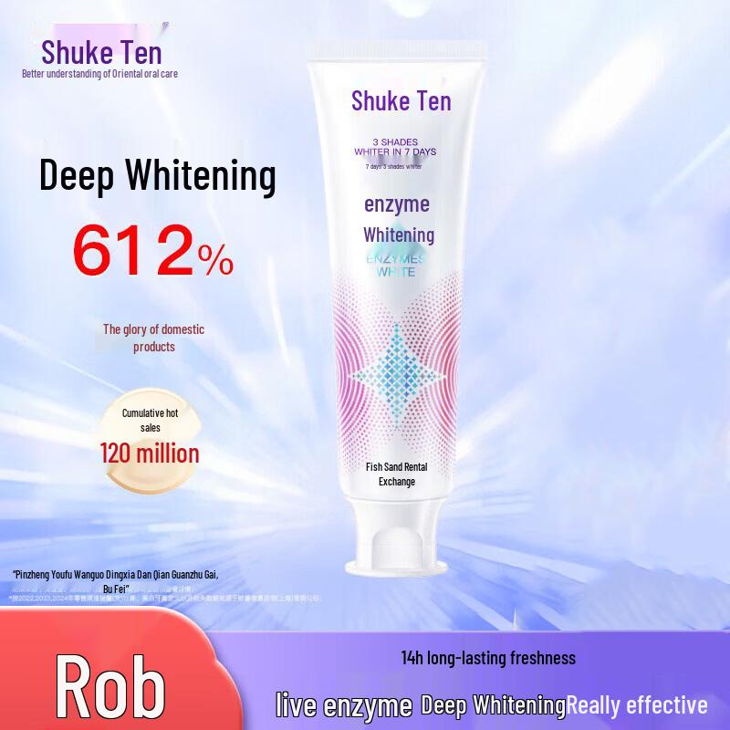 

Sakol Natural Enzyme Whitening Toothpaste